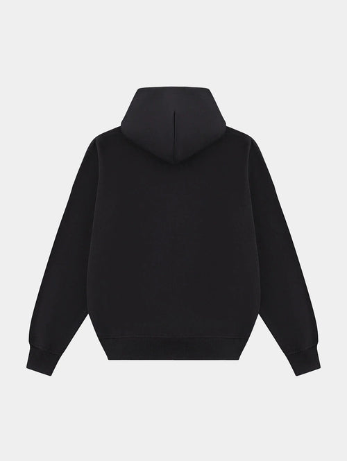 ESSENTIAL BLACK HOODIE