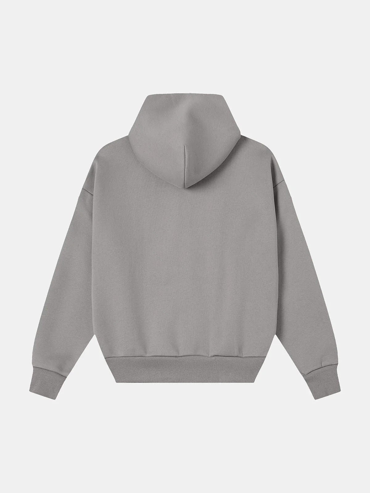 ESSENTIAL ZIPPER SMOKE HOODIE