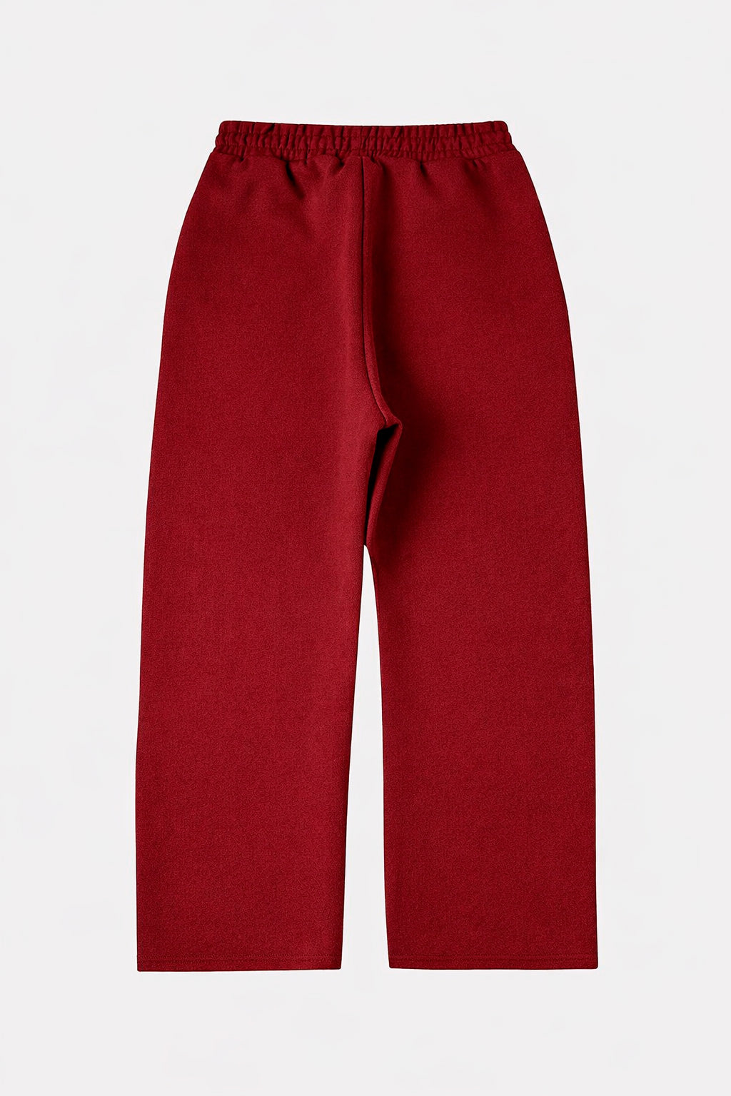 LOOSE FIT ESSENTIAL BURGUNDY PANTS