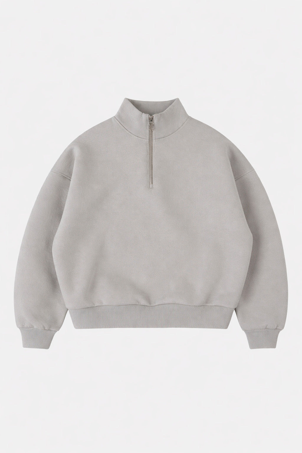 QUARTER-ZIP SMOKE SWEATER