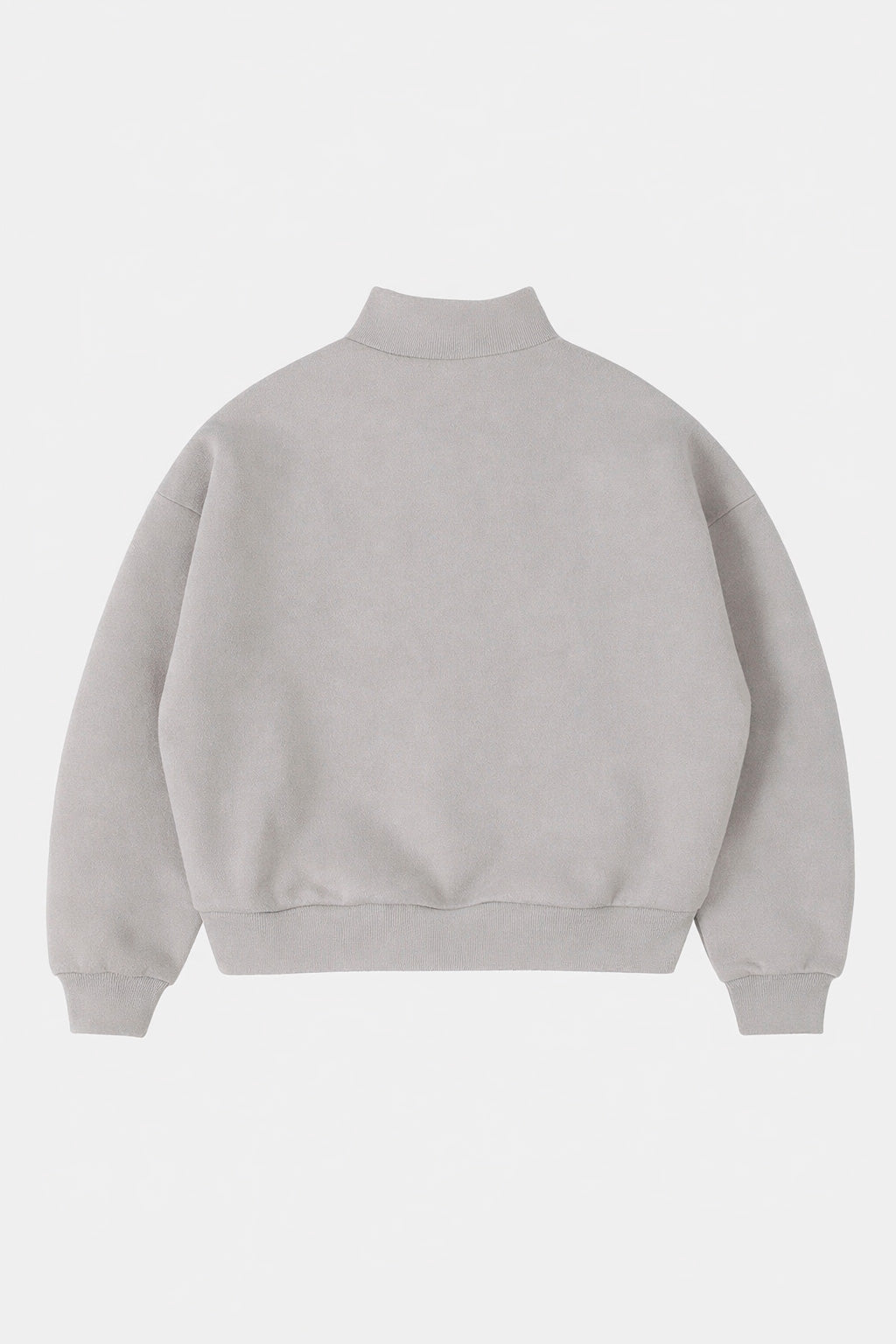 QUARTER-ZIP SMOKE SWEATER