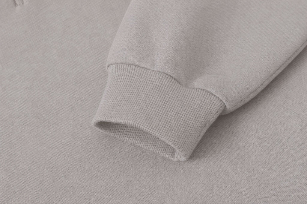 QUARTER-ZIP SMOKE SWEATER