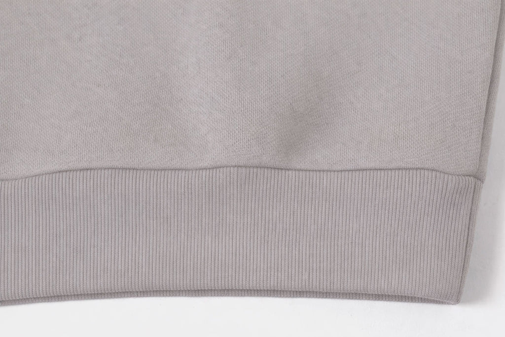 QUARTER-ZIP SMOKE SWEATER