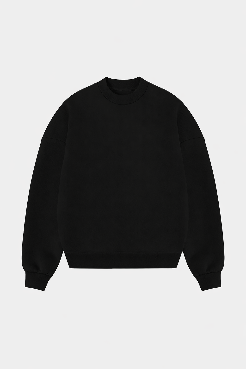 SWEATER BLACK CREWNECK